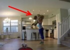 dog lifting