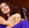 Salma Hayek With Adorable Puppies On The Tonight Show